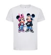 Детская футболка Mickie and Minnie Mouse Белый фото