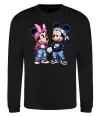 Свитшот Mickie and Minnie Mouse Черный фото