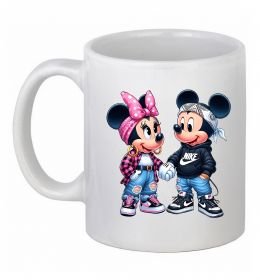 Чашка керамическая Mickie and Minnie Mouse