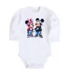 Детский боди Mickie and Minnie Mouse Белый фото