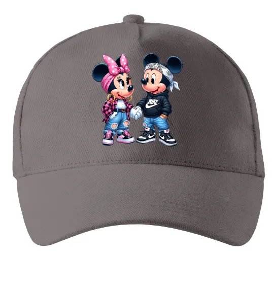 Кепка Mickie and Minnie Mouse Серый фото
