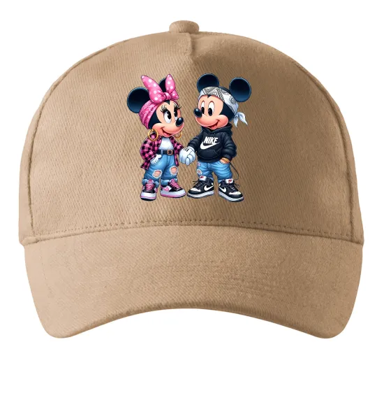 Кепка Mickie and Minnie Mouse Песочный фото