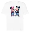 Футболка Оверсайз Mickie and Minnie Mouse Білий фото