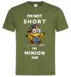 Чоловіча футболка Minion size Оливковий Чоловіча футболка Minion size Оливковий фото