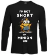 Лонгслів Minion size Чорний фото