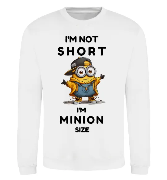 Світшот Minion size Білий фото