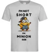 Чоловіча футболка Minion size Сірий Чоловіча футболка Minion size Сірий фото