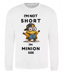Світшот Minion size Білий фото