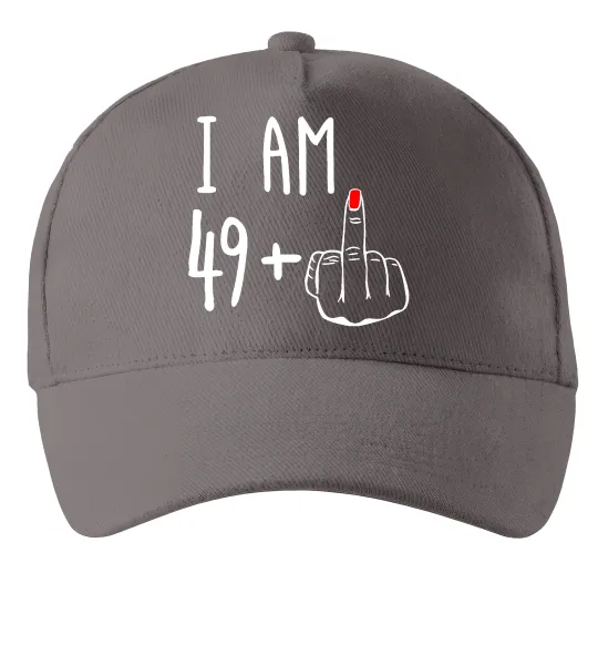Кепка I am 49+1 Серый фото