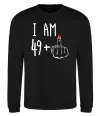 Свитшот I am 49+1 Черный фото