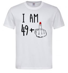 Мужская футболка I am 49+1