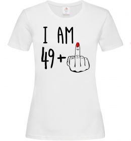 Жіноча футболка I am 49+1