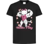 Дитяча футболка Hello Fitty Чорний фото