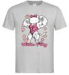 Чоловіча футболка Hello Fitty Сірий фото
