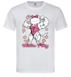 Чоловіча футболка Hello Fitty Білий фото