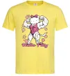 Чоловіча футболка Hello Fitty Лимонний фото