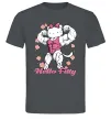 Чоловіча футболка Hello Fitty Графіт фото