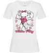 Жіноча футболка Hello Fitty Білий фото