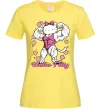 Жіноча футболка Hello Fitty Лимонний фото