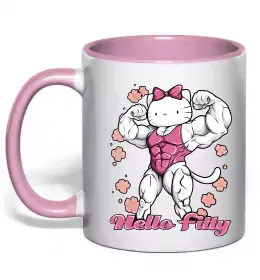 Чашка з кольоровою ручкою