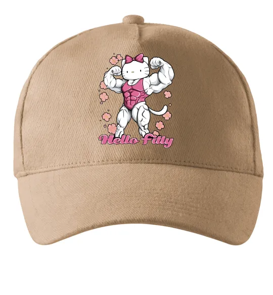 Кепка Hello Fitty Песочный фото