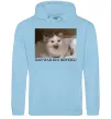 Жіноча толстовка (худі) Das war ein Befehl Блакитний фото