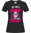 Жіноча футболка Lady Beast Чорний фото