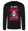 Свитшот Lady Beast Черный фото