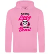 Жіноча толстовка (худі) Lady Beast Рожевий фото