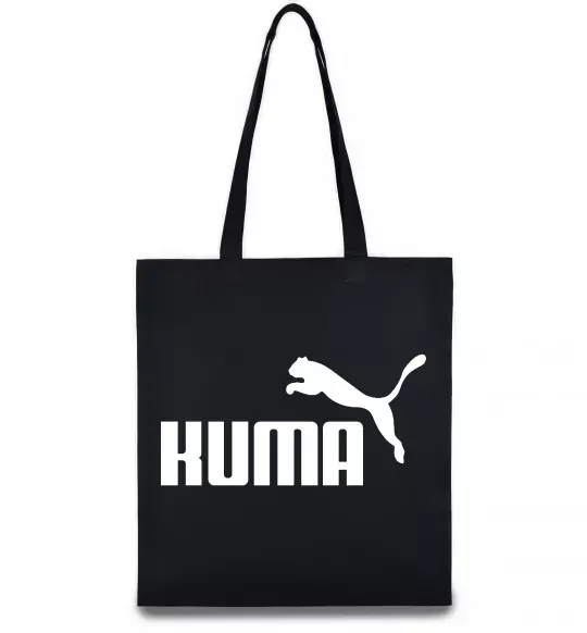Эко-сумка Kuma Черный фото