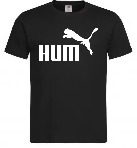 Чоловіча футболка Kum Чорний фото