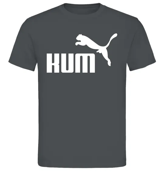 Чоловіча футболка Kum Графіт фото