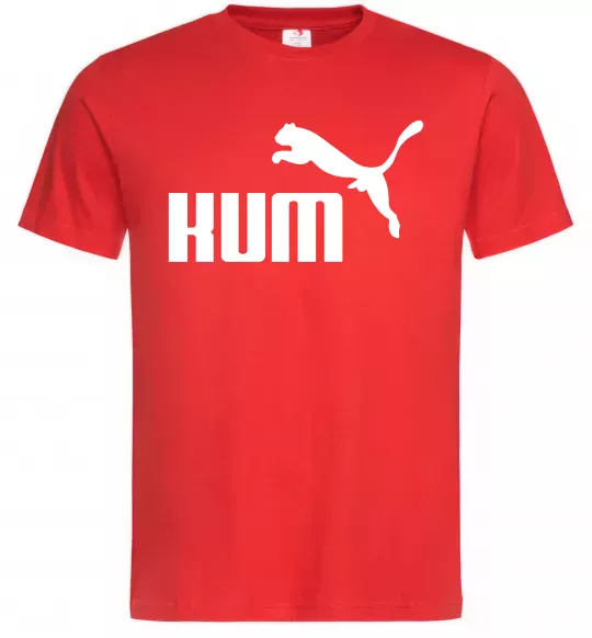 Чоловіча футболка Kum Червоний фото