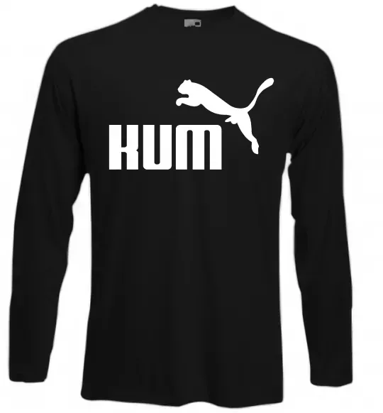 Лонгслив Kum Черный фото