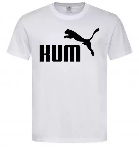 Чоловіча футболка Kum Білий фото