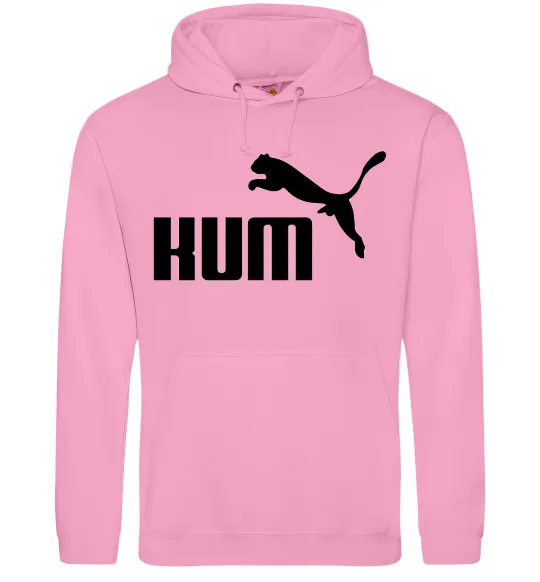Мужская толстовка (худи) Kum Розовый фото