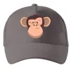 Кепка Шимпанзе Серый фото
