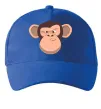 Кепка Шимпанзе Ярко-синий фото