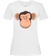 Жіноча футболка Шимпанзе Білий фото
