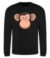 Свитшот Шимпанзе Черный фото