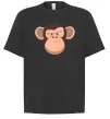 Футболка Оверсайз Шимпанзе Черный Футболка Оверсайз Шимпанзе Черный фото