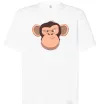Футболка Оверсайз Шимпанзе Белый Футболка Оверсайз Шимпанзе Белый фото