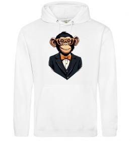 Чоловіча толстовка (худі) Шимпанзе діловий