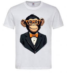 Мужская футболка Шимпанзе діловий