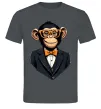 Мужская футболка Шимпанзе діловий Графит фото