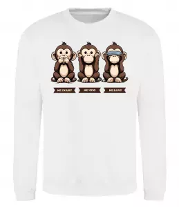 Свитшот Orangutan Черный фото Свитшот Orangutan Черный фото