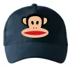 Кепка Мавпа намальована Темно-синий фото