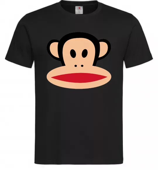 Мужская футболка Мавпа намальована Черный фото