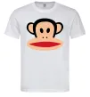 Мужская футболка Мавпа намальована Белый фото