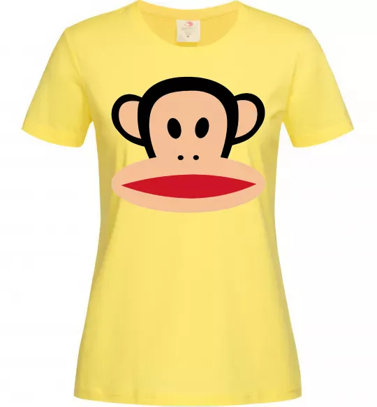 Женская футболка Мавпа намальована Лимонный фото
